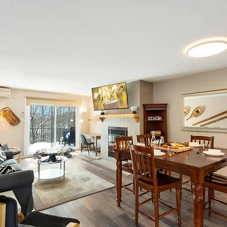 Tremblant Rocher Soleil Ski In Ski Out 2 Bedroom Mont-Tremblant Exterior photo
