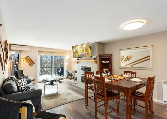 Tremblant Rocher Soleil Ski In Ski Out 2 Bedroom